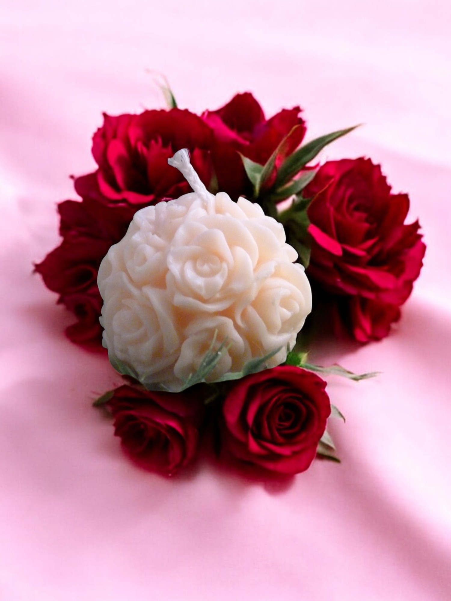 (image for) Bloemen Bol Kaars